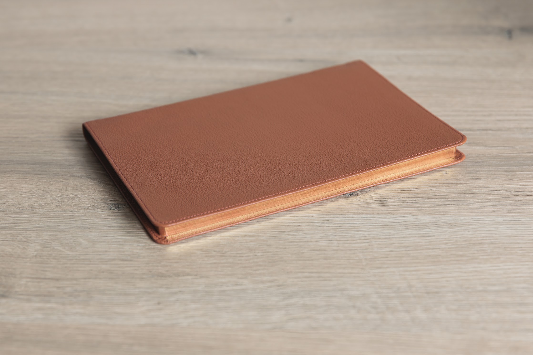 Schuyler Journal British Tan Goatskin