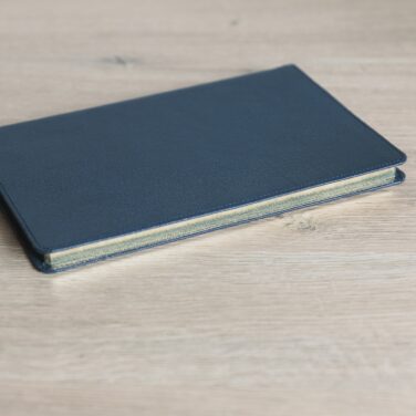 Schuyler Journal Imperial Blue Goatskin