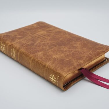 Schuyler Quentel ESV, Desert Camel Calfskin Bible &ndash; PREORDER
