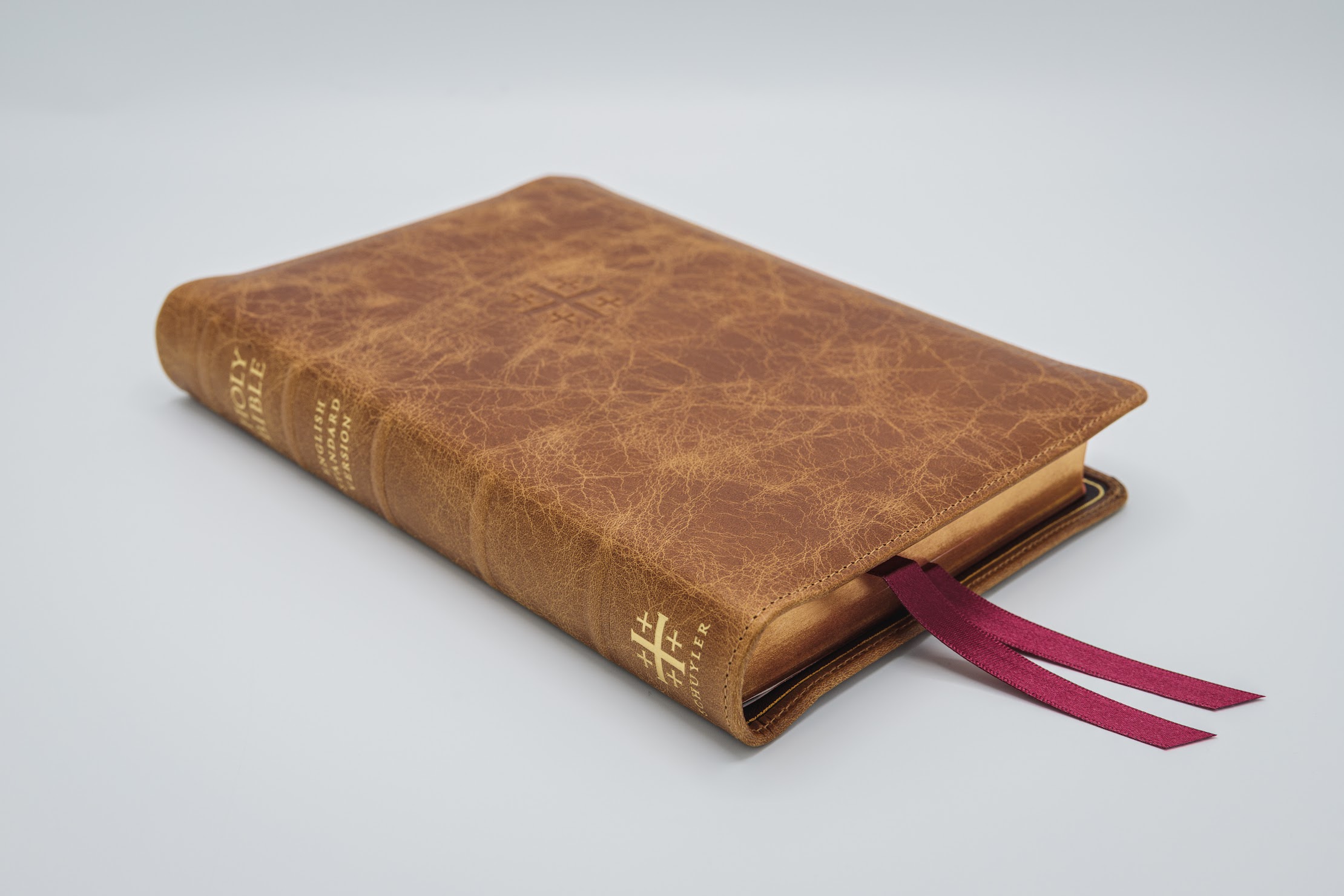 Schuyler Quentel ESV, Desert Camel Calfskin Bible – PREORDER