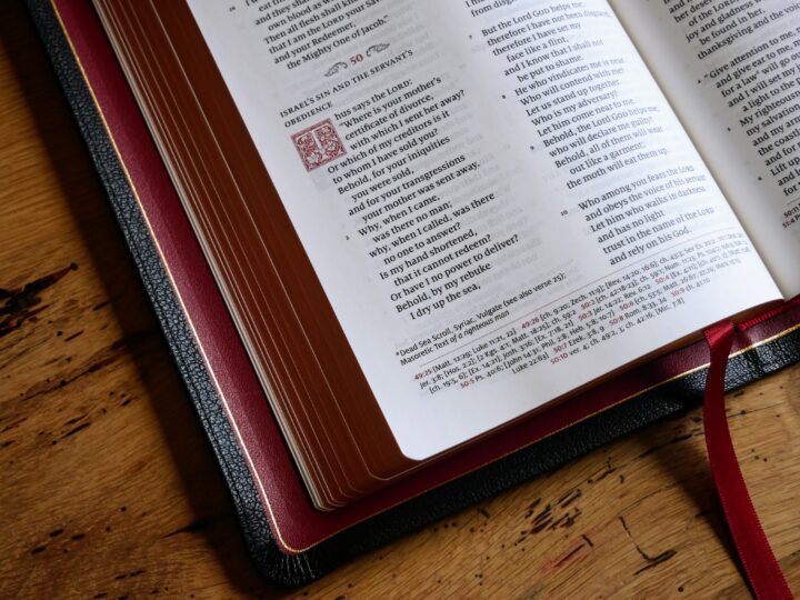 Schuyler Personal Size Quentel ESV, Full Yapp Black Goatskin Bible - Image 5