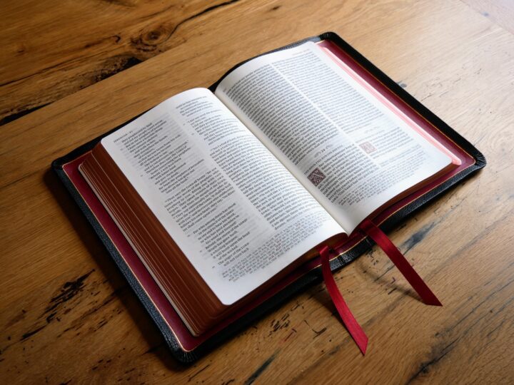 Schuyler Personal Size Quentel ESV, Full Yapp Black Goatskin Bible - Image 2