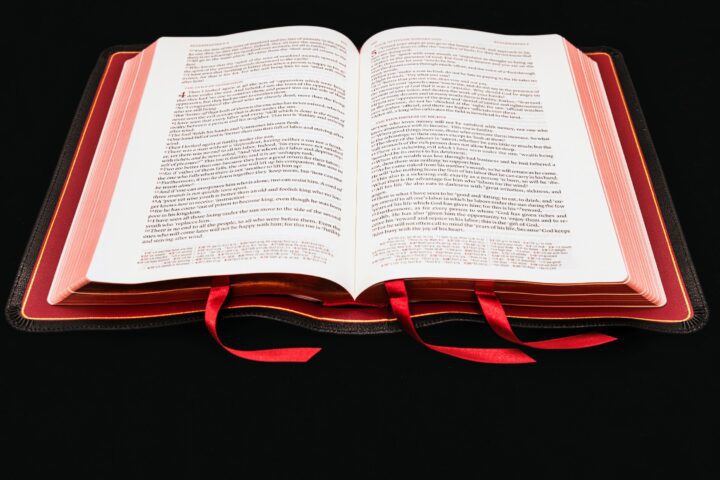 Schuyler Stridon NASB, Full Yapp Black Goatskin Bible – PREORDER - Image 4