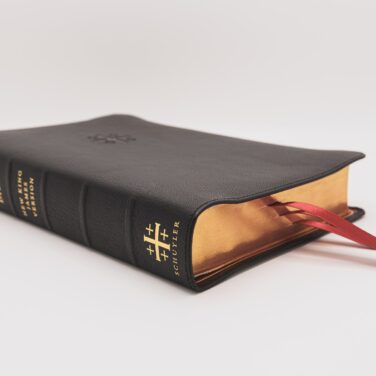 Schuyler Stridon NKJV, Black Goatskin Bible