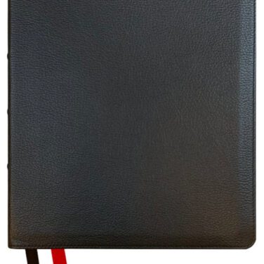 Lockman NASB 1995 Prime Side-Column Reference Bible, Black Goatskin Leather