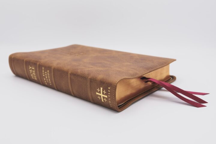 Schuyler Stridon NKJV, Desert Camel Calfskin Bible