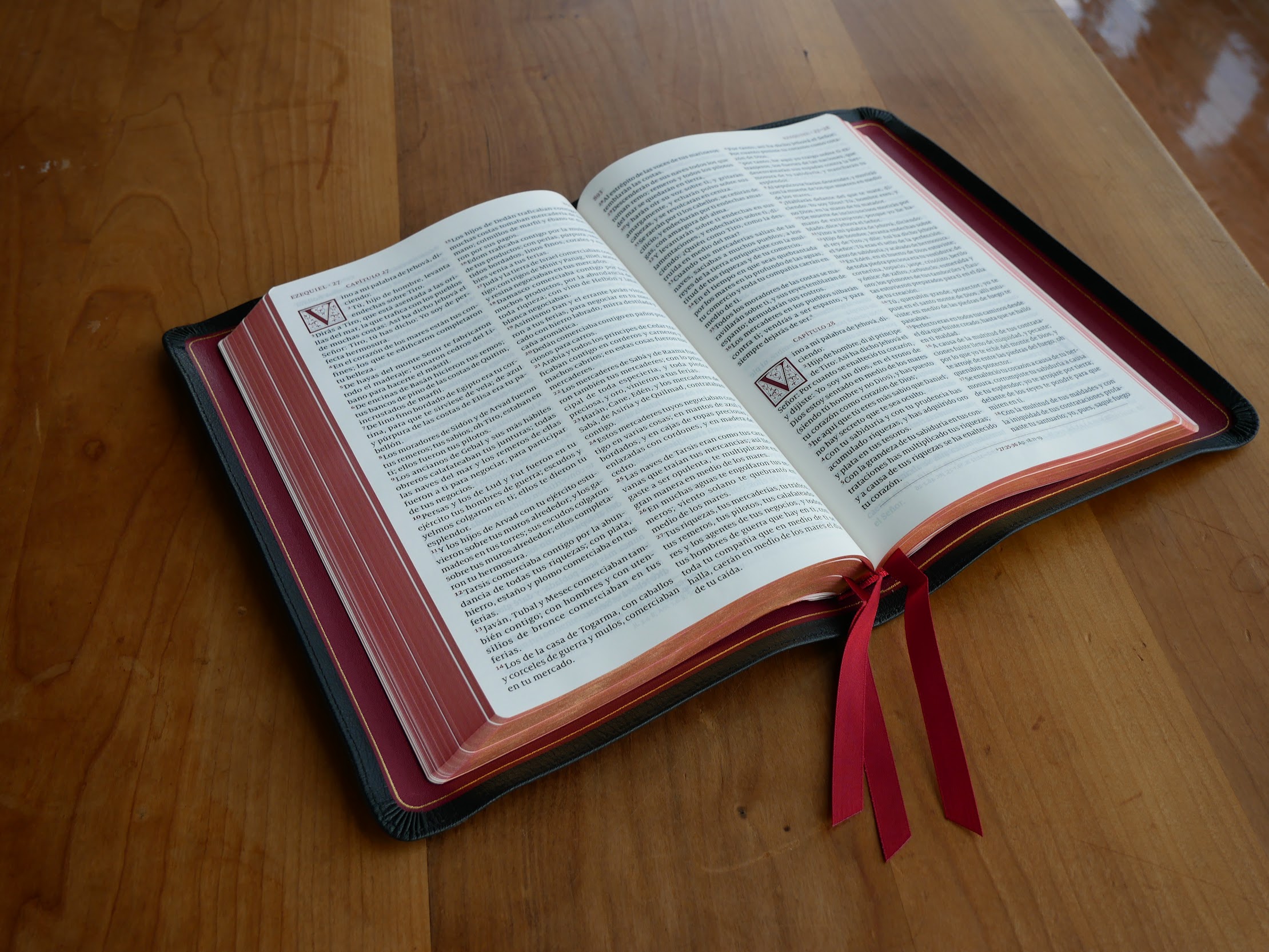 Schuyler Casiodoro RVR60, Full Yapp Cuero De Cabra Negro Biblia |  EvBible.com