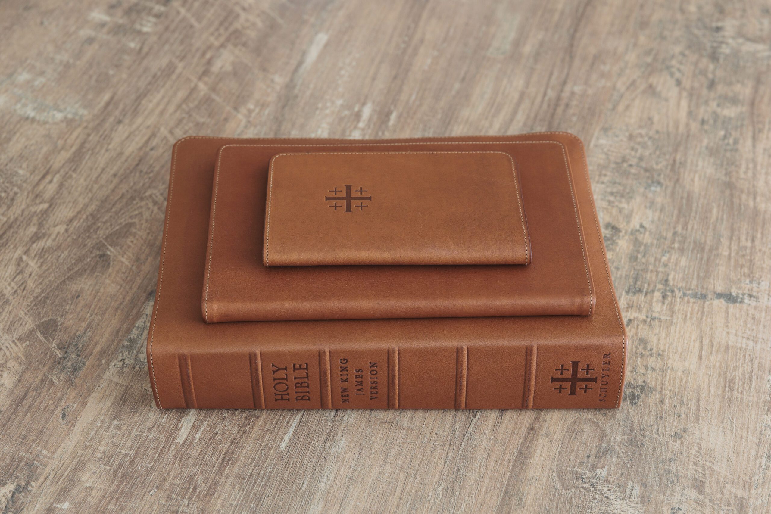 Schuyler Pocket Journal Saddle Brown Calfskin – PREORDER
