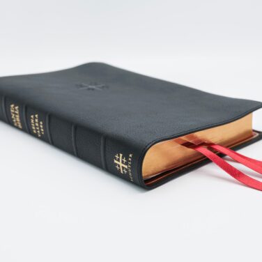 Schuyler Casiodoro RVR60, Cuero De Cabra Negro Biblia