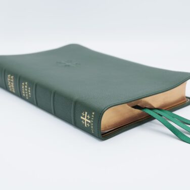 Schuyler Casiodoro RVR60, Cuero De Cabra Verde Oscuro Biblia