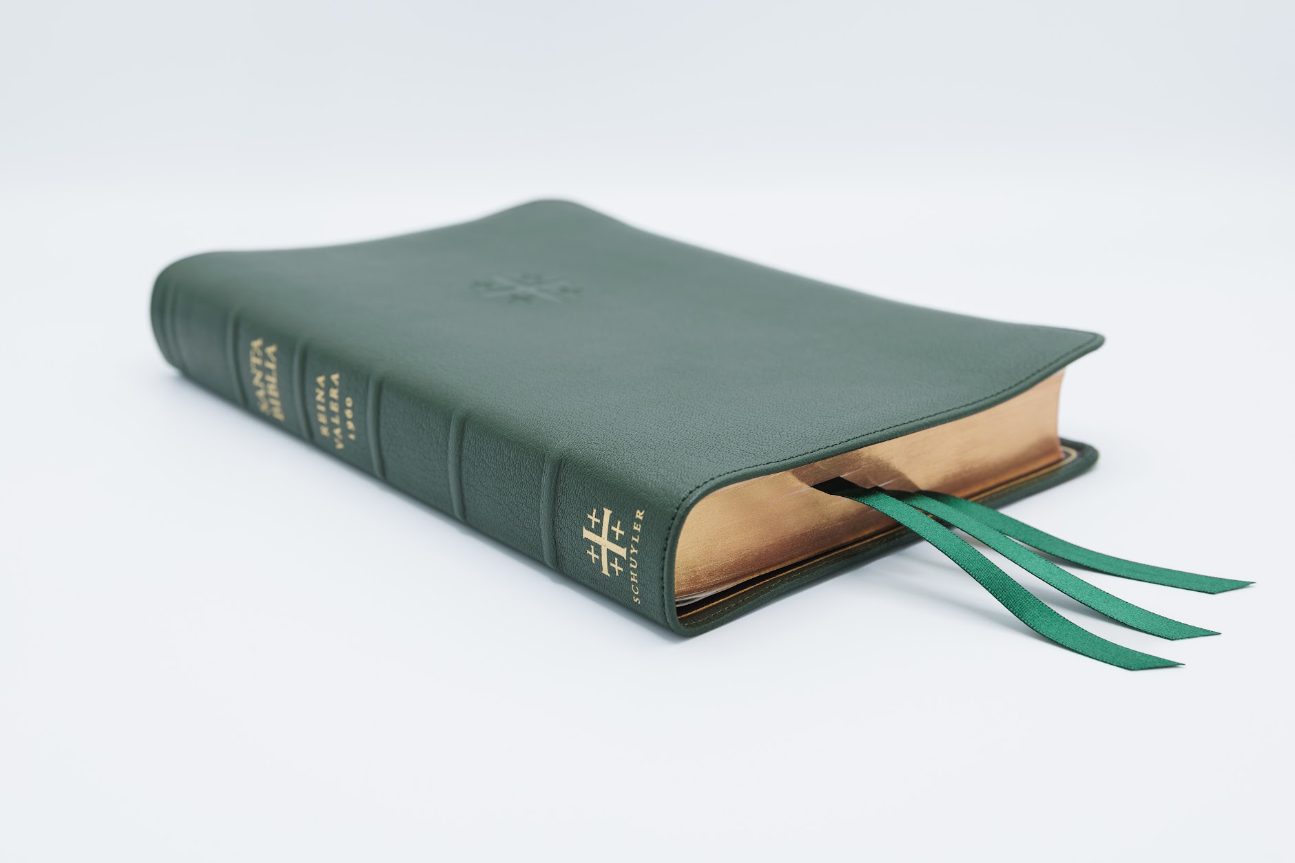 Schuyler Quentel ESV, Dark Green Goatskin Bible – PREORDER