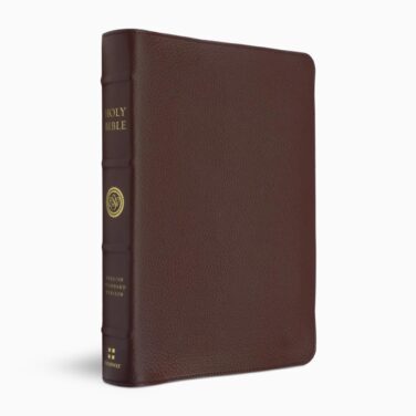 Crossway ESV Heirloom Bible, Alpha: Personal Size Edition, Full Yapp Grenada Calfskin