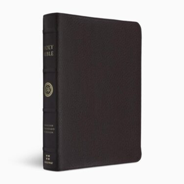 Crossway ESV Heirloom Bible, Alpha: Personal Size Edition, Mahogany Calfskin