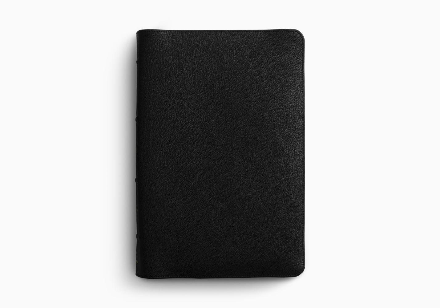 Crossway ESV Heirloom Bible, Gloria Dei: Single Column Edition, Full Yapp Black Goatskin - Image 2