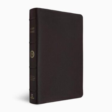 Crossway ESV Heirloom Bible, Gloria Dei: Single Column Edition, Mahogany Calfskin