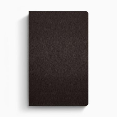 Crossway ESV Thinline Bible, Red Letter, Buffalo Leather, Deep Brown