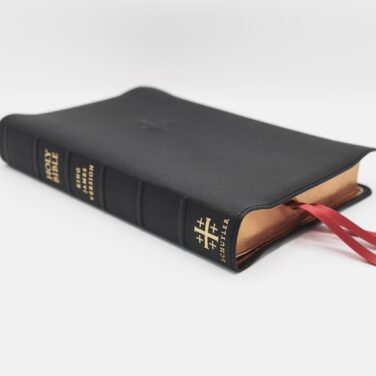 Schuyler Canterbury KJV, Black Goatskin Bible
