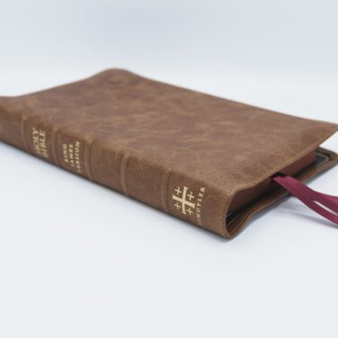 Schuyler Canterbury KJV, Full Yapp Desert Camel Calfskin Bible