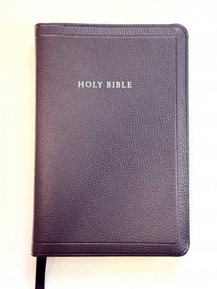 Allan KJV 44 Longprimer Thinline Purple Goatskin Bible, Silverline Edition - Image 4
