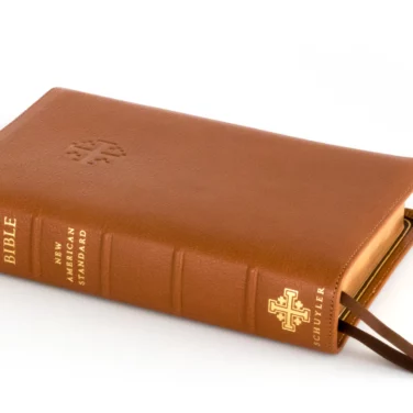 Schuyler Quentel RSV <em>with Apocrypha</em>, Full Yapp British Tan Goatskin Bible