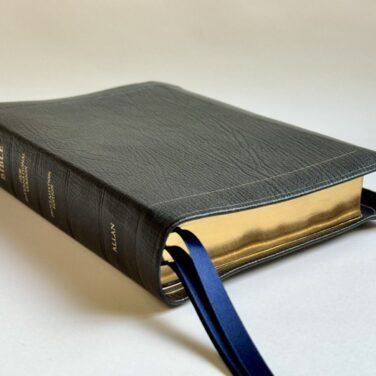 Allan NIV Proclamation Edition Black Highland Goatskin Bible