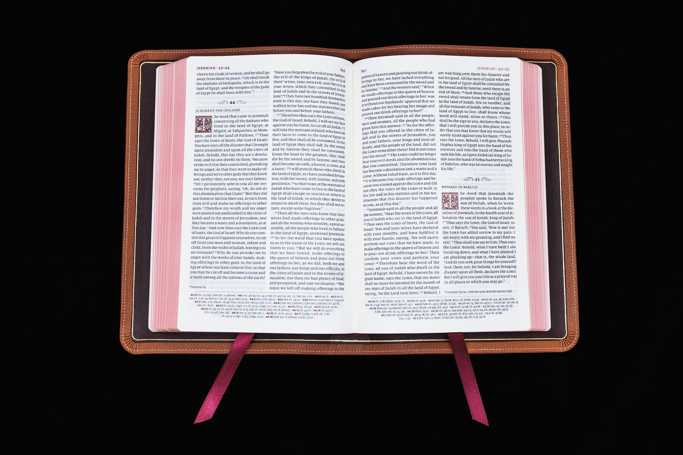 Schuyler Quentel ESV, Full Yapp British Tan Goatskin Bible – PREORDER - Image 2