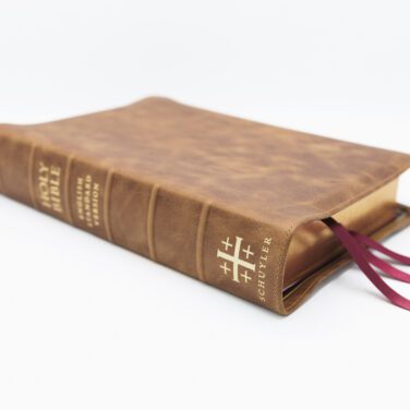 Schuyler Wide Margin Quentel ESV, Desert Camel Calfskin