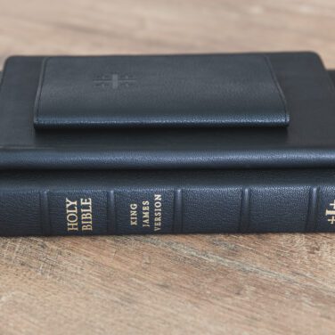 Schuyler Pocket Journal Black Goatskin