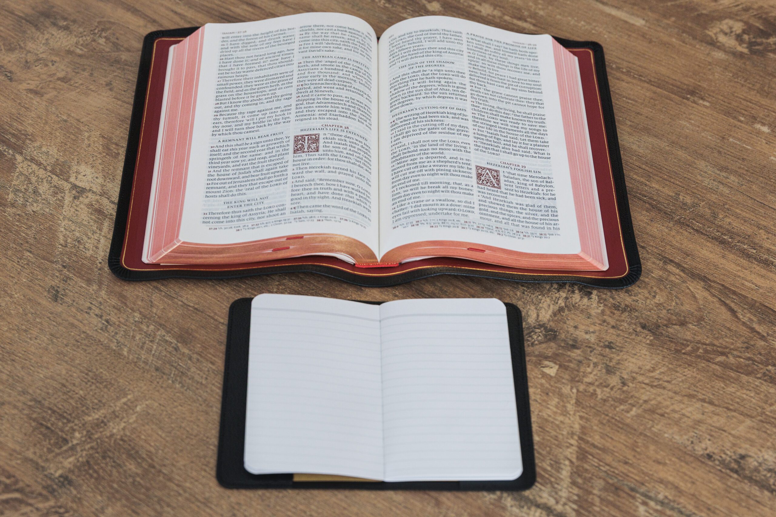 Schuyler Pocket Journal Black Goatskin – PREORDER - Image 4