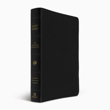 Crossway ESV Bible <em>with Creeds</em> and Confessions, Goatskin, Black
