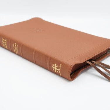 Schuyler Quentel ESV, Full Yapp British Tan Goatskin Bible &ndash; PREORDER