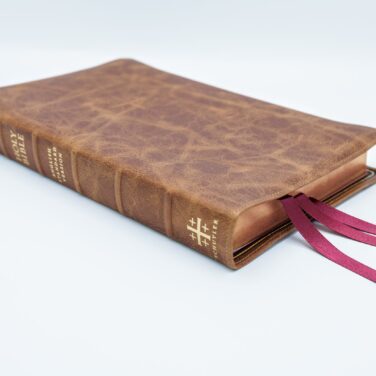 Schuyler Quentel ESV, Desert Camel Calfskin Bible &ndash; PREORDER