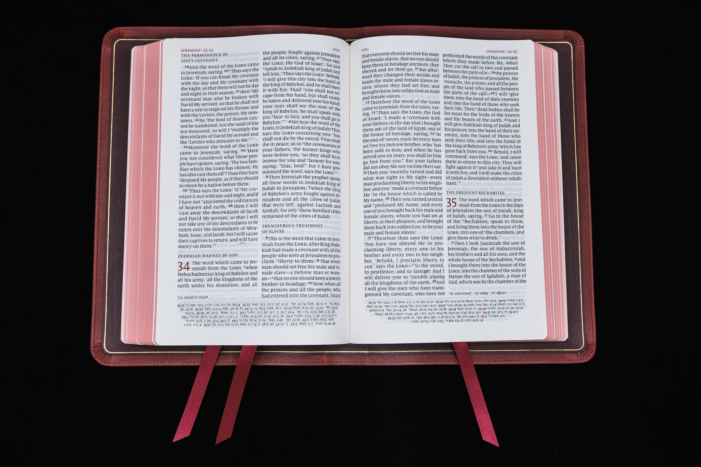 Schuyler Quentel NKJV, Full Yapp Verona Calfskin Bible - Image 4