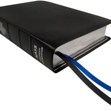 Lockman NASB 1995 Prime Giant Print Reference Bible, Black Goatskin Leather