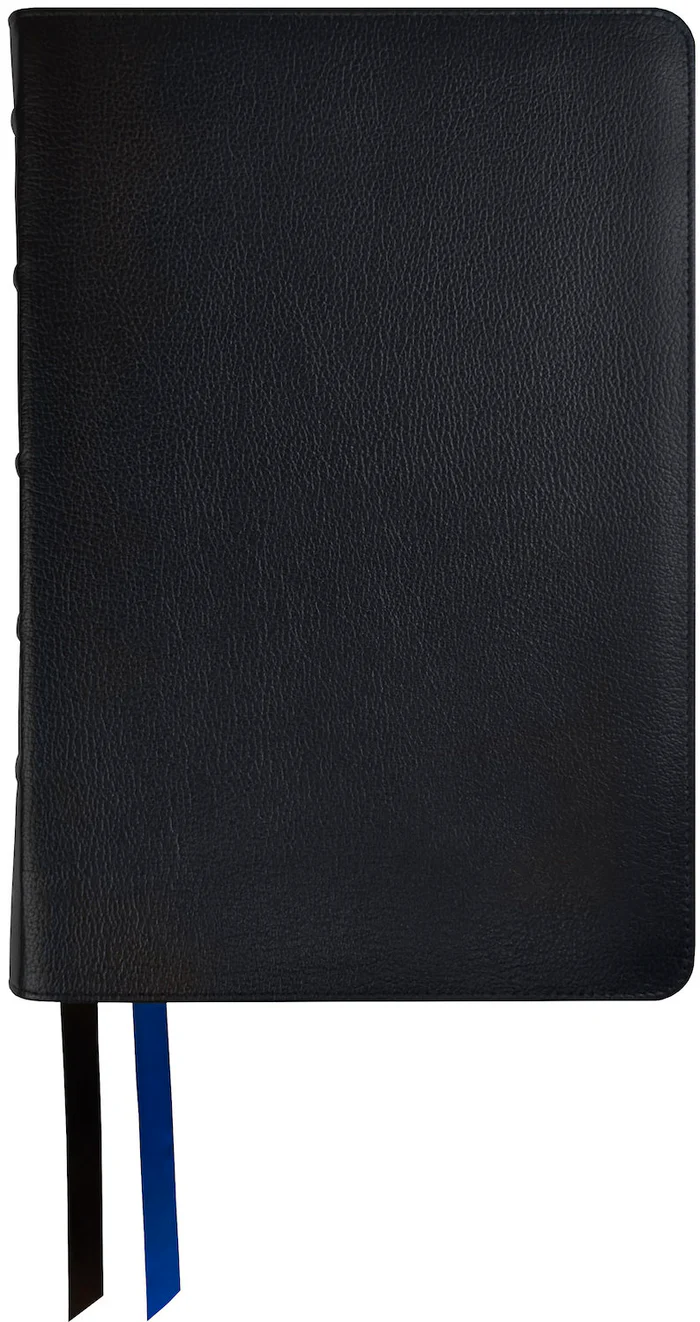 Lockman NASB 1995 Prime Giant Print Reference Bible, Black Goatskin Leather - Image 2