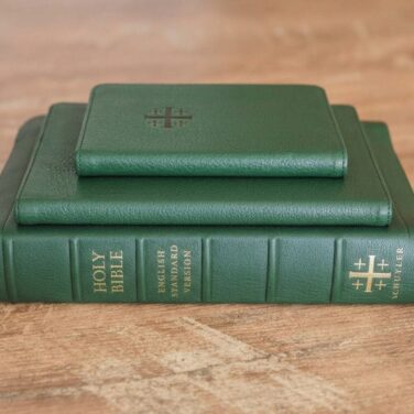 Schuyler Pocket Journal Dark Green Goatskin