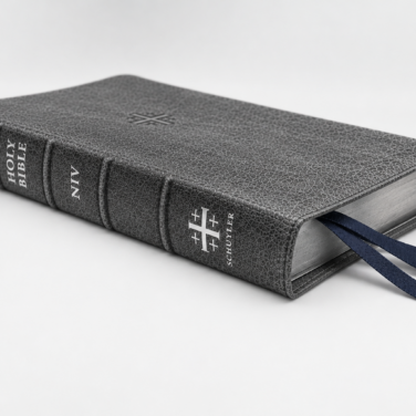 Schuyler Quentel NIV, Silver Stone Calfskin Bible